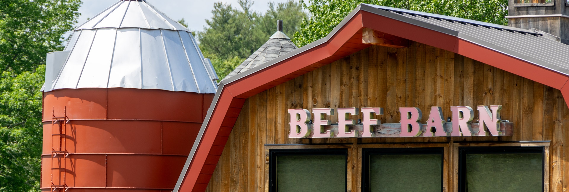 Inside The Beef Barn