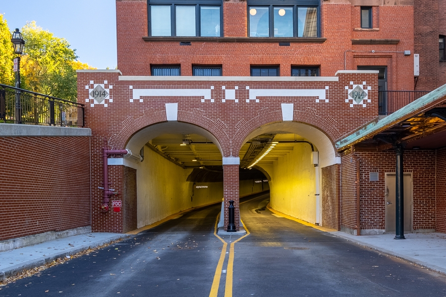interior image of RIPTA Bus Tunnel Renovation in Providence, RI