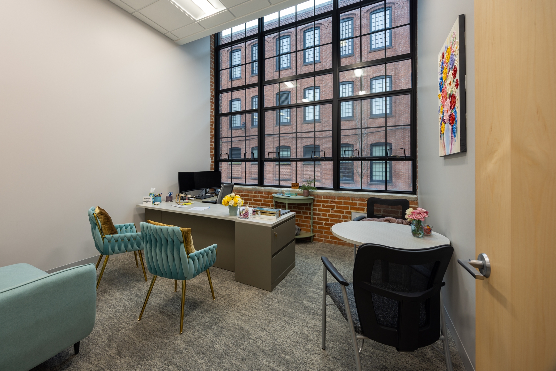 Administrative office at Cross Insurance