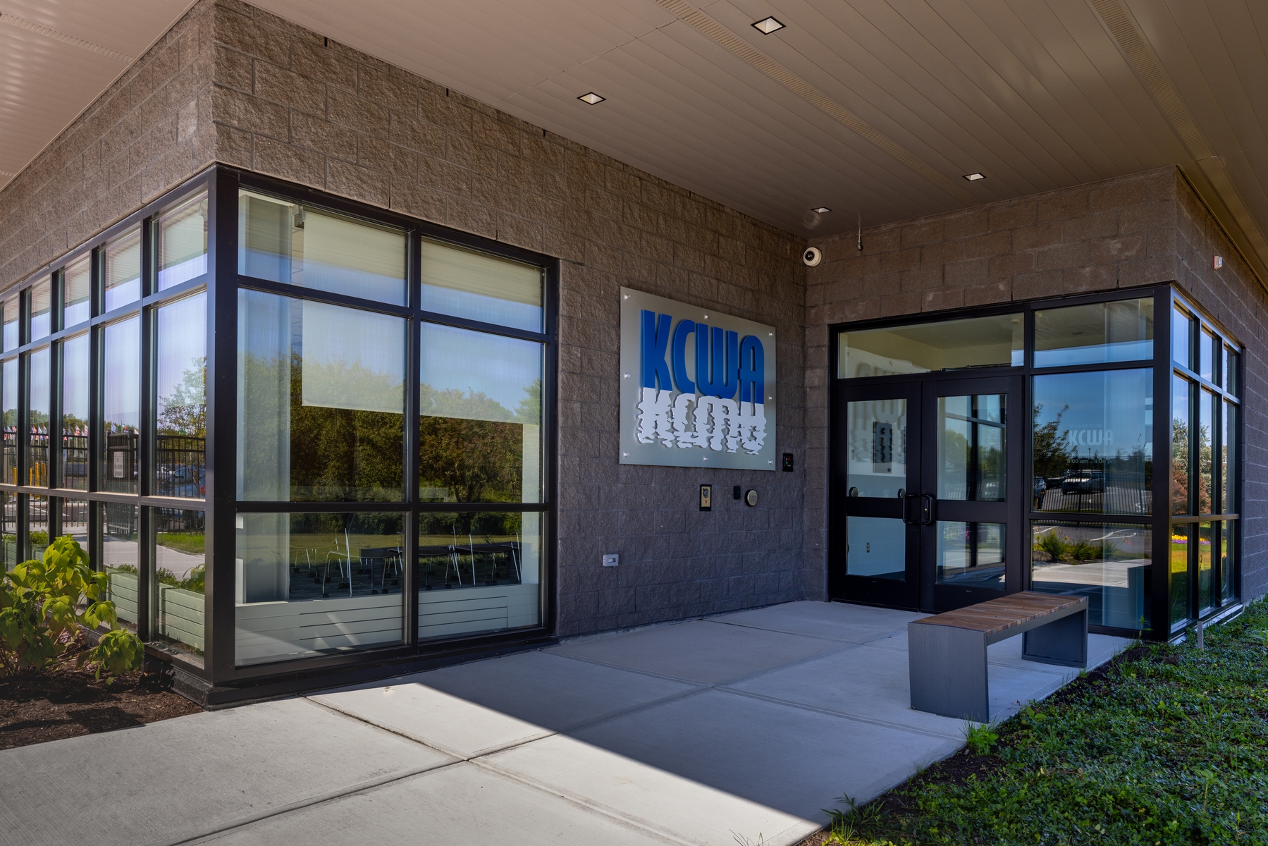 Main entrance to KWCA facility