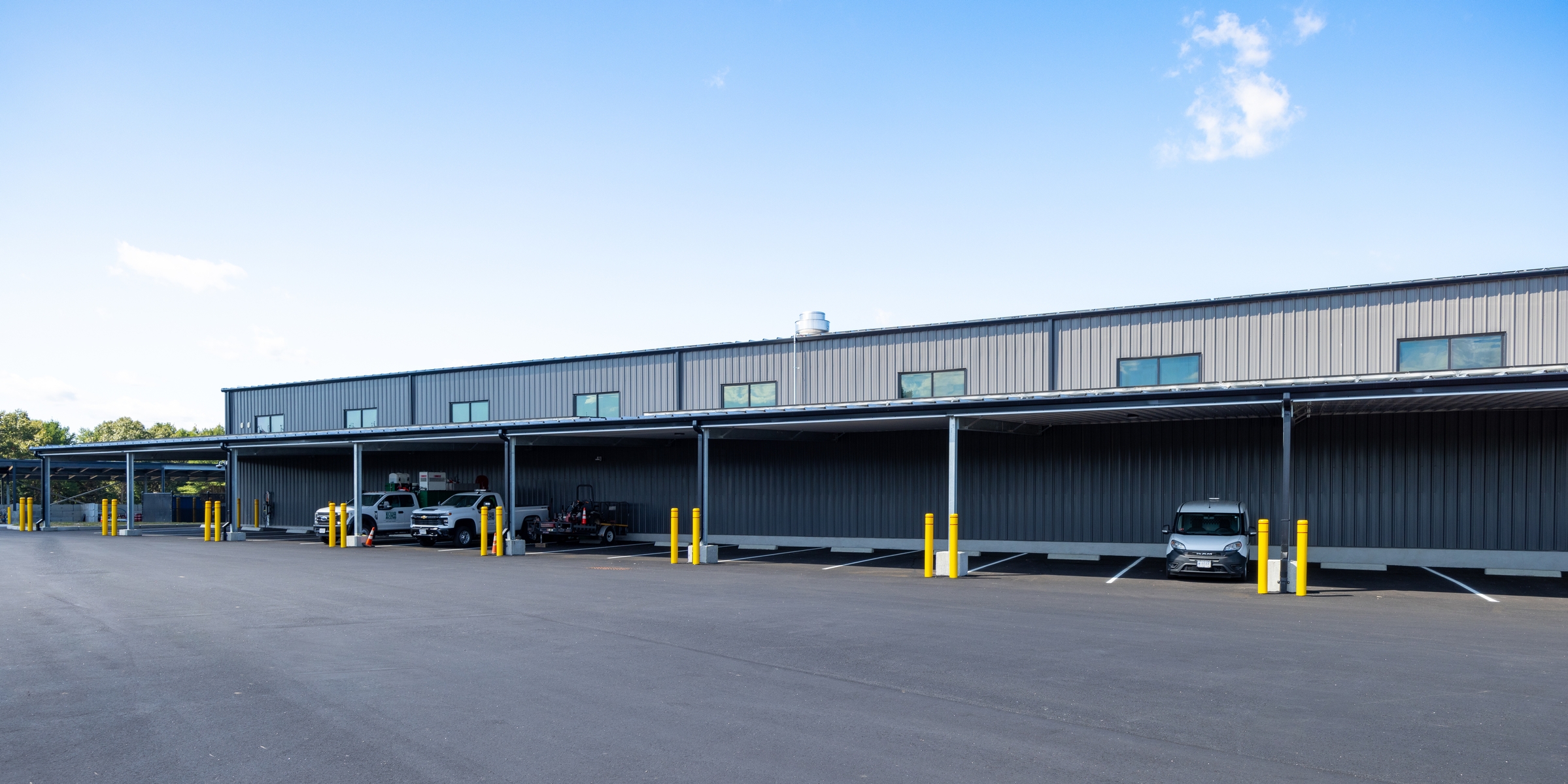 Exterior parking and storage area KCWA