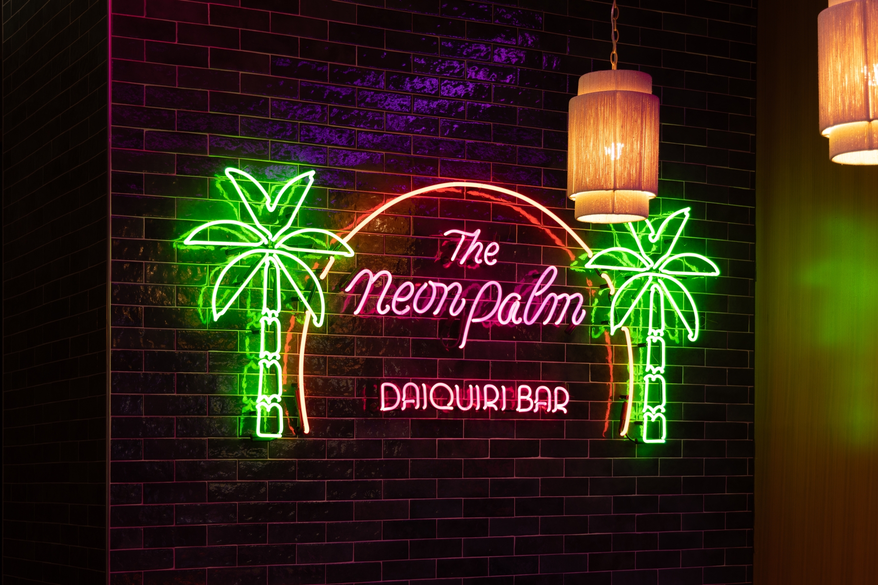 Neon Palm sign