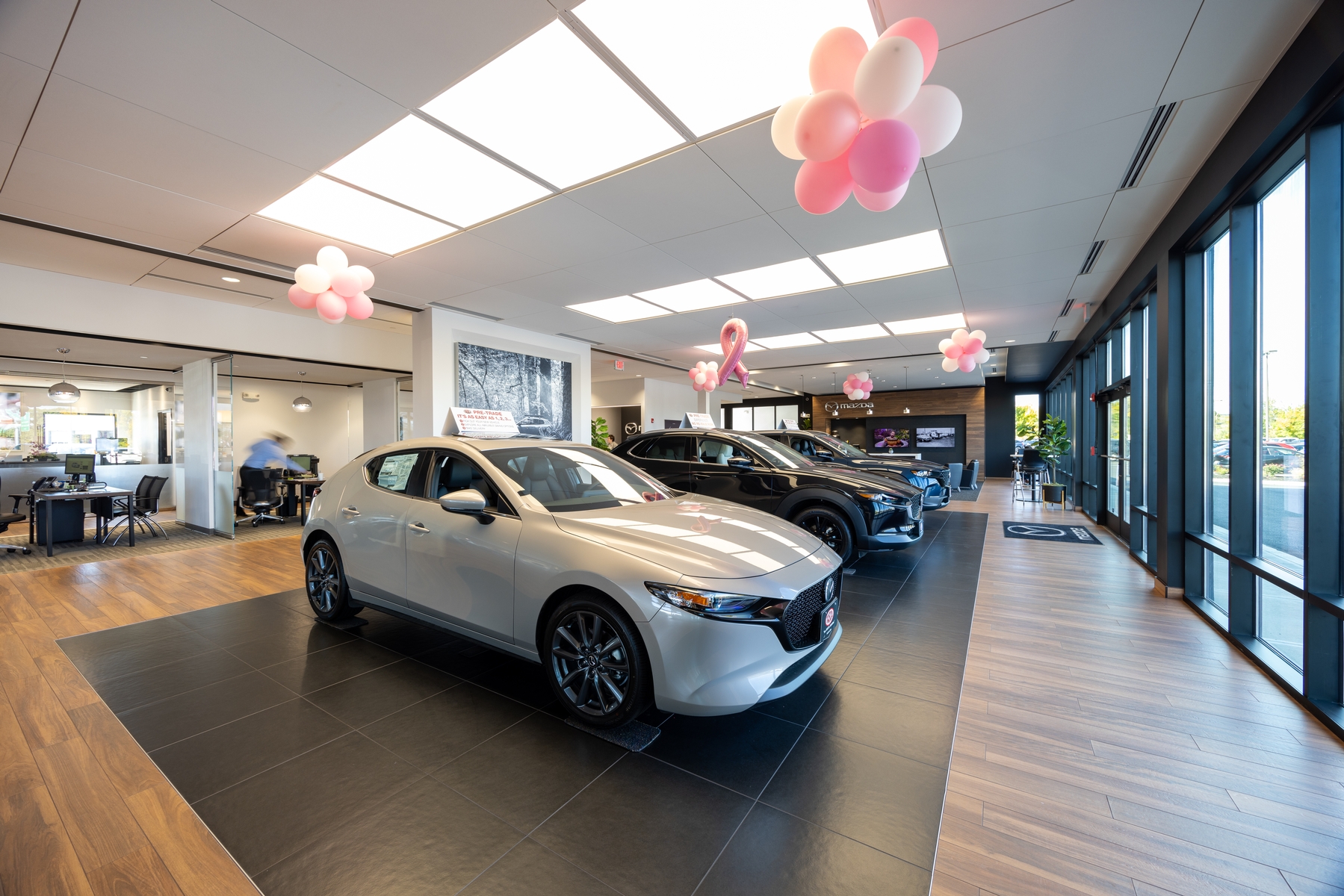 Showroom floor Tasca Mazda Cranston