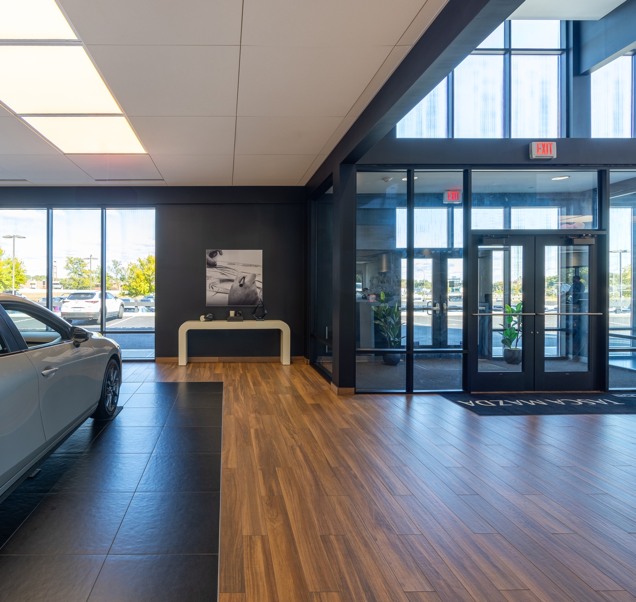 Sales entrance Tasca Mazda Cranston