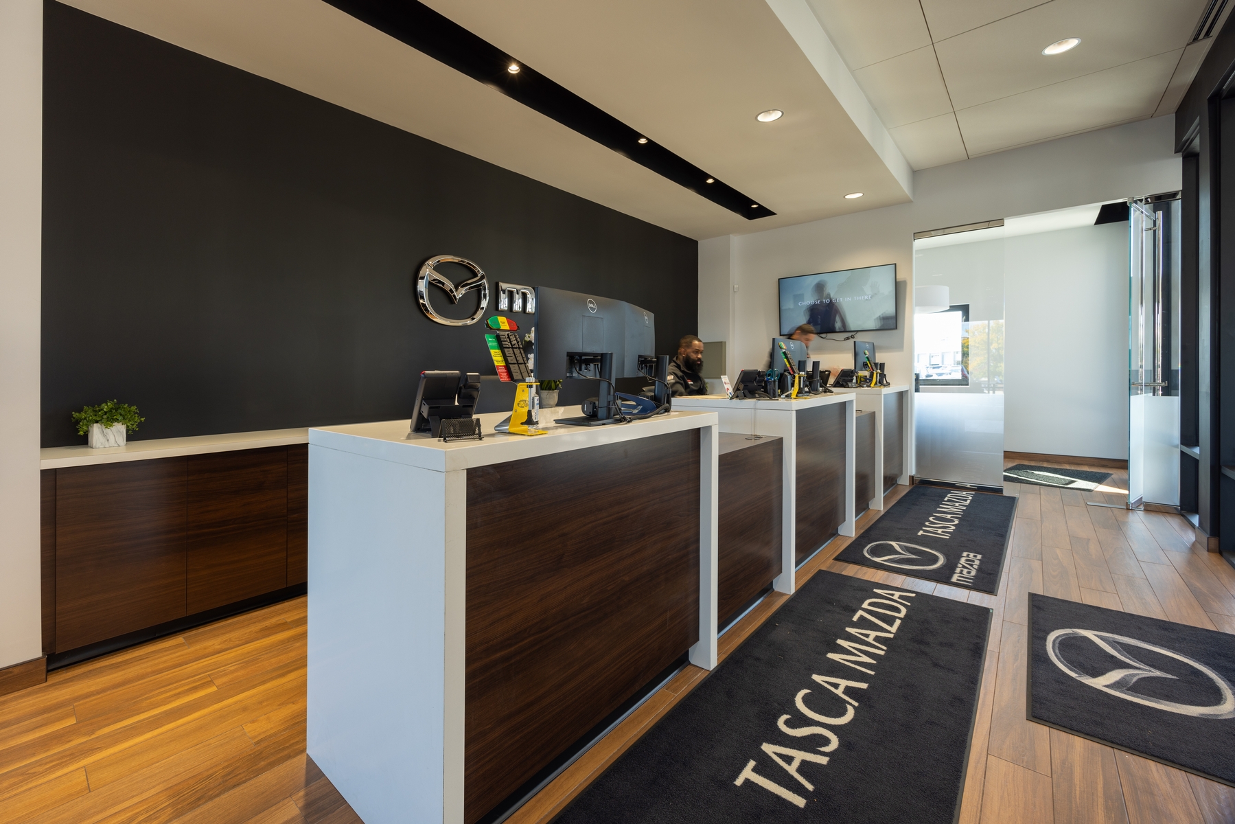 Service counter at Tasca Mazda Cranston