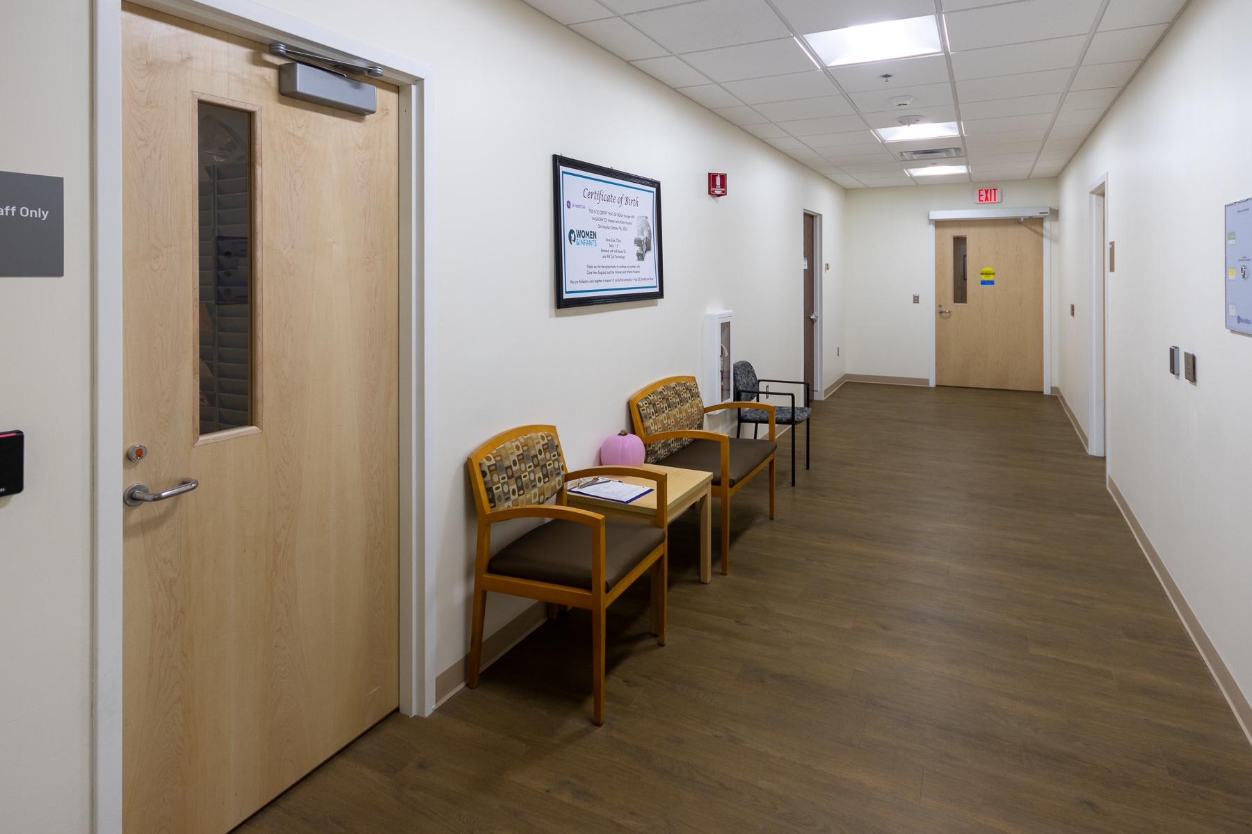 Main entry hall for MRI suite