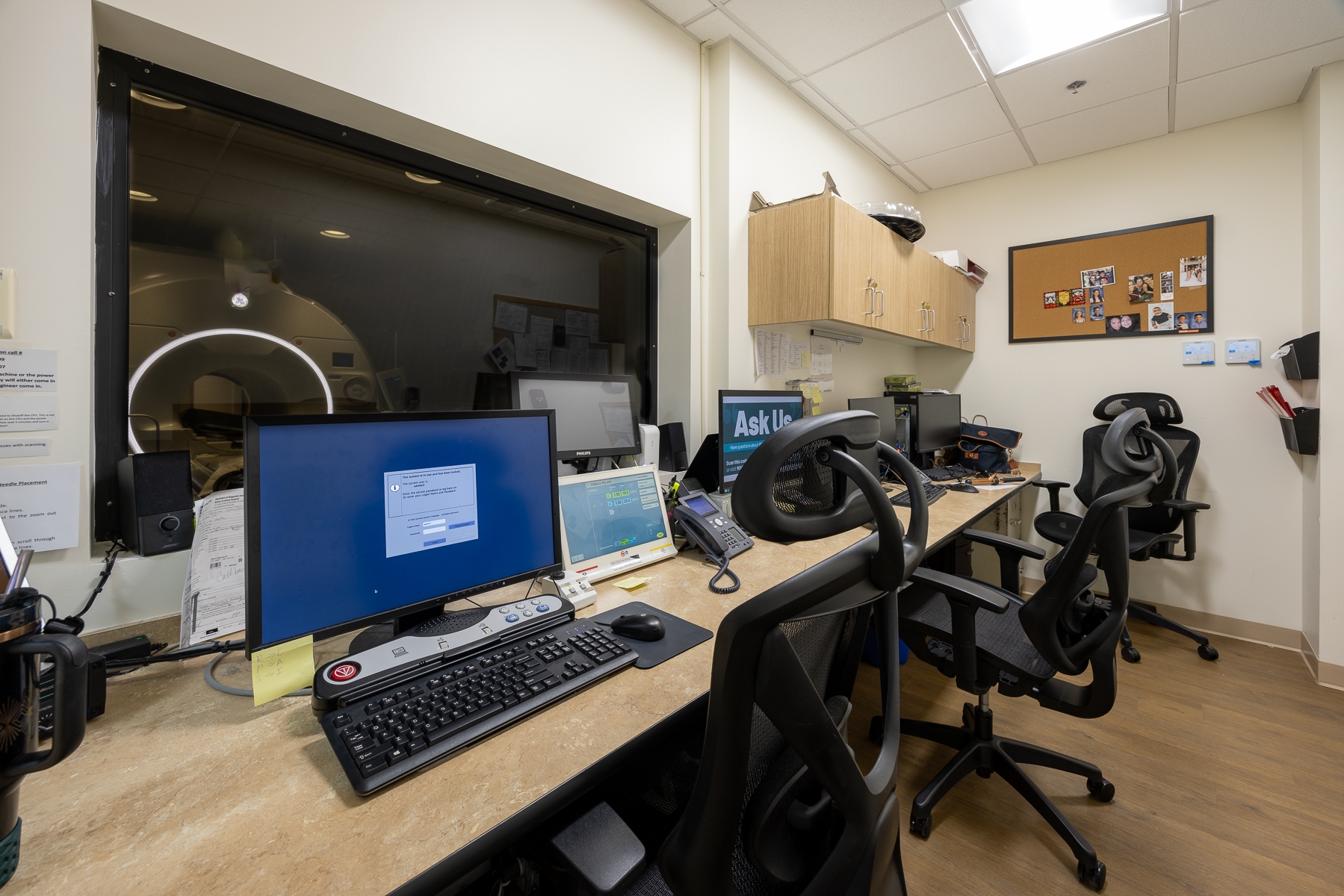 MRI control room