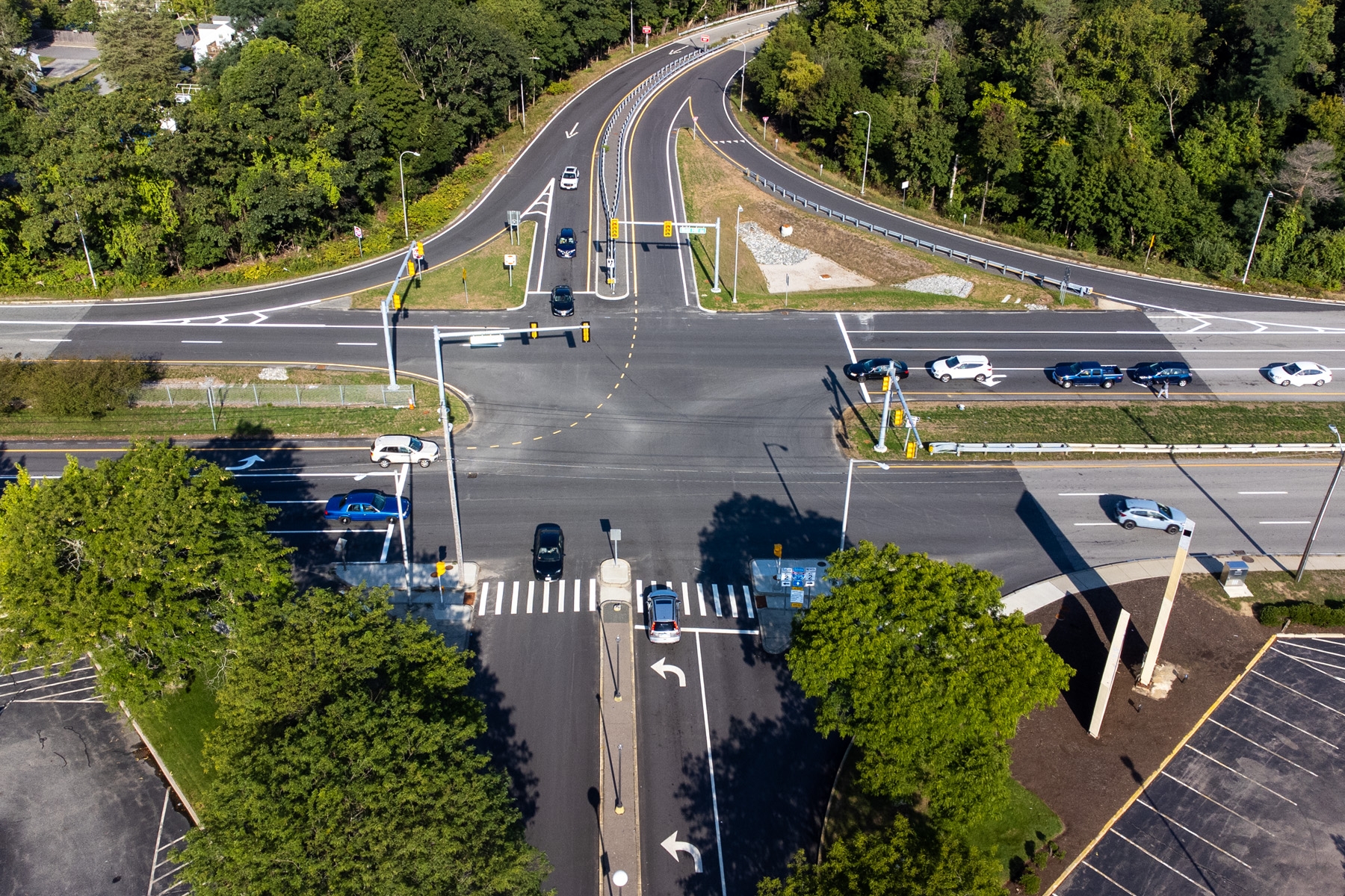 Bald Hill Road Route 295 intersection