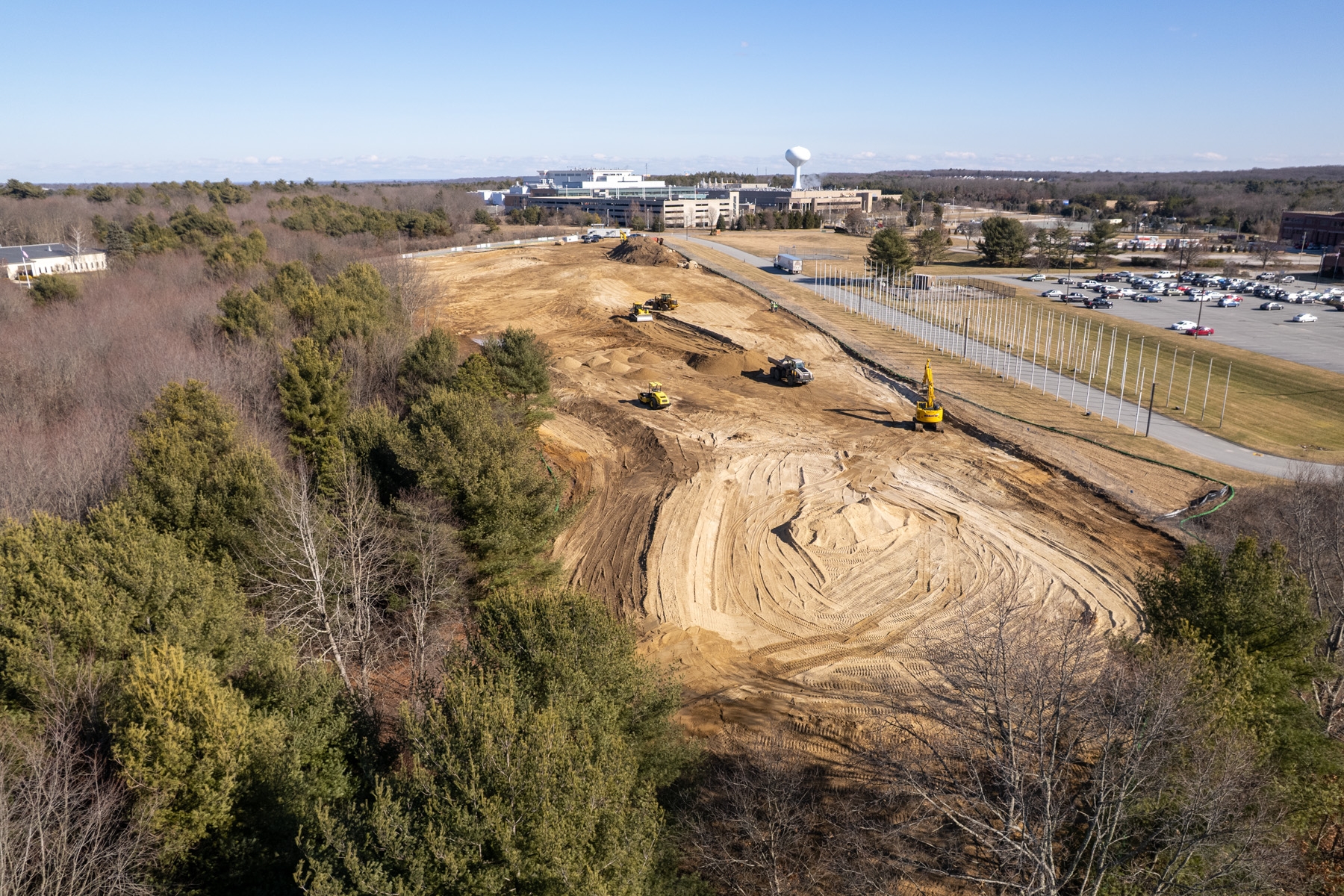 Site prep for new KCWA Facility