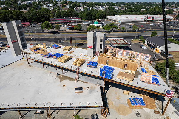Condominium construction for DF Pray in Quincy MA
