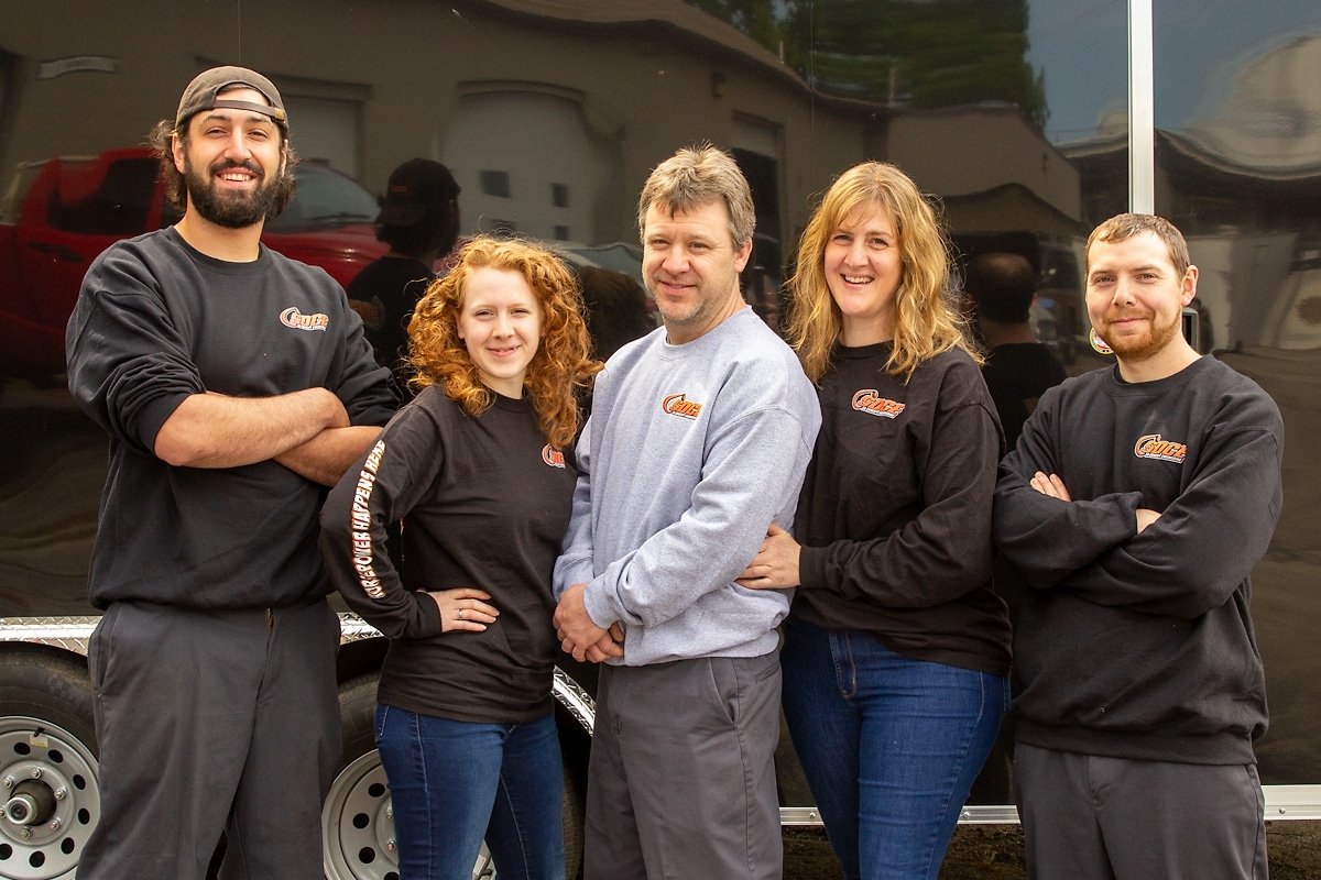 Team photo at SD Concepts