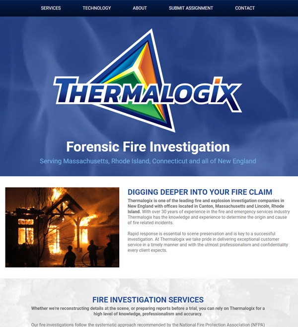 Website Design for Thermalogix